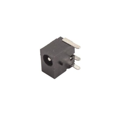 3.5x1.3mm DC Jack Şasesi - İğne Pinli - 3