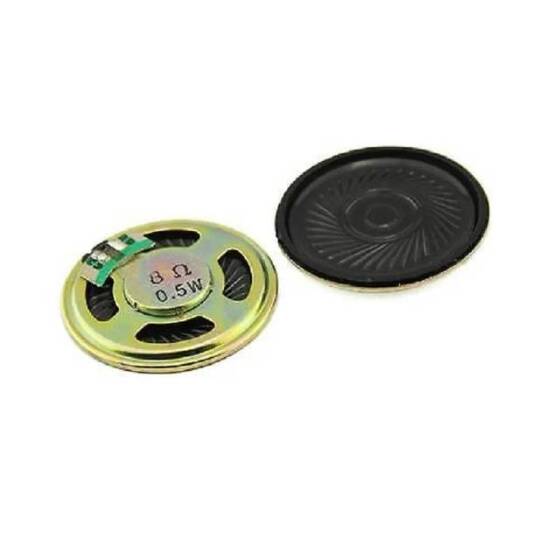 36mm 0.5W 8 Ohm Hoparlör - 1
