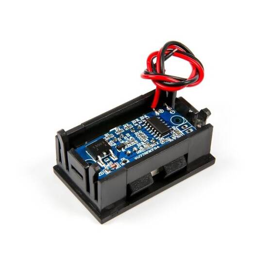 36V İki Kablolu Dijital Ekran Elektrik Miktarı Ölçer Pil Seviyesi Göstergesi - 6