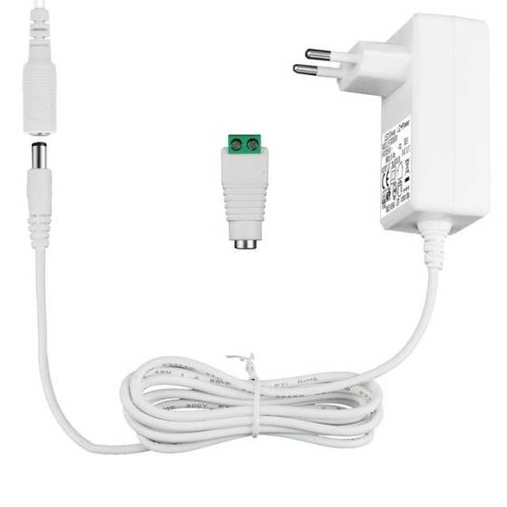 36W 12V 3A Süper İnce Plastik Kasa Led Özel Kablolu Güç Kaynağı - 5