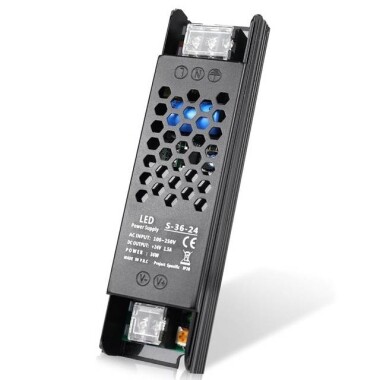 36W 24V 1.5A Ultra İnce Şerit Güç Kaynağı - 1