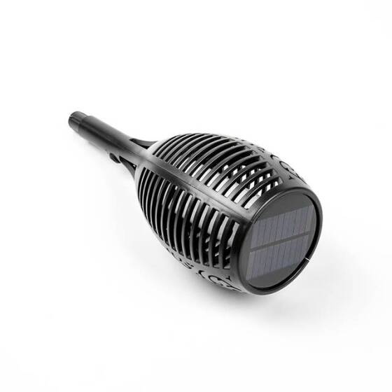 3.7V 5W 96 Led Polikristal Güneş Enerjili Alevli Çim Lambası Pilli - 3