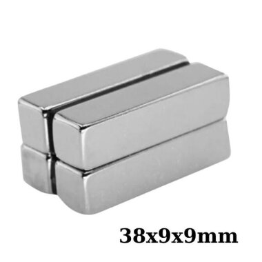 38x9x9mm Neodyum Güçlü Mıknatıs - Neodim Magnet - Görsu Elektronik