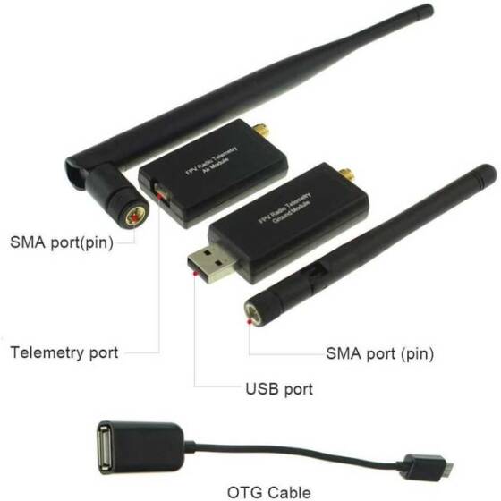 3DR Radyo Telemetrisi 915MHz 500mW - APM Uyumlu - 2