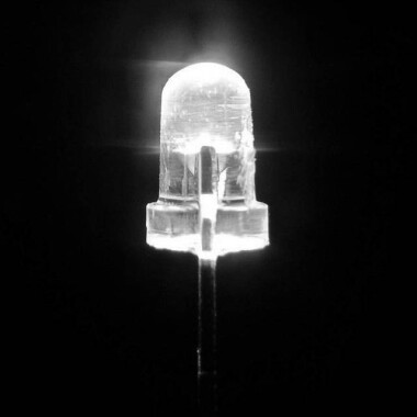 3V 20mA 5mm Yeşil Düz Led 28mm Bacak Uzunluğu - 2