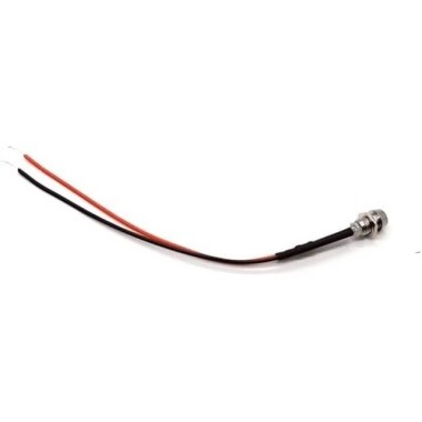 3V 3mm Mavi LED 20cm Kablolu - 3