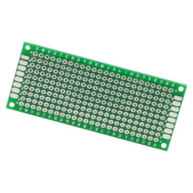 3x7cm Çift Yüzlü Delikli Pertinaks - Prototip PCB - 3