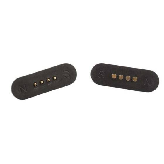 4 Pin 28x9mm Pogo Pin Manyetik Konnektör Takımı - 1