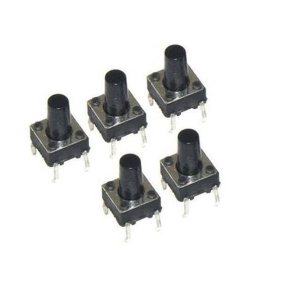 4 Pinli 6X6X9.5mm Tactile Push Buton - 1