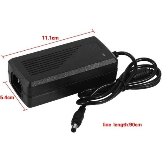 48W 12V 4A Süper İnce Plastik Kasa Led Özel Kablolu Güç Kaynağı - 2