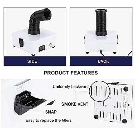 493 ESD Duman Emici 16W EU Fişli 220V - 3