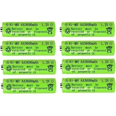 4PCS GP AA 3600MAH Ni-MH Şarj Edilebilir Pil - 4