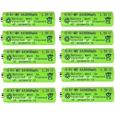 4PCS GP AA 3600MAH Ni-MH Şarj Edilebilir Pil - 5