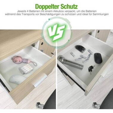 4PCS GP AAA 1100MAH Ni-MH Şarj Edilebilir Pil - 4