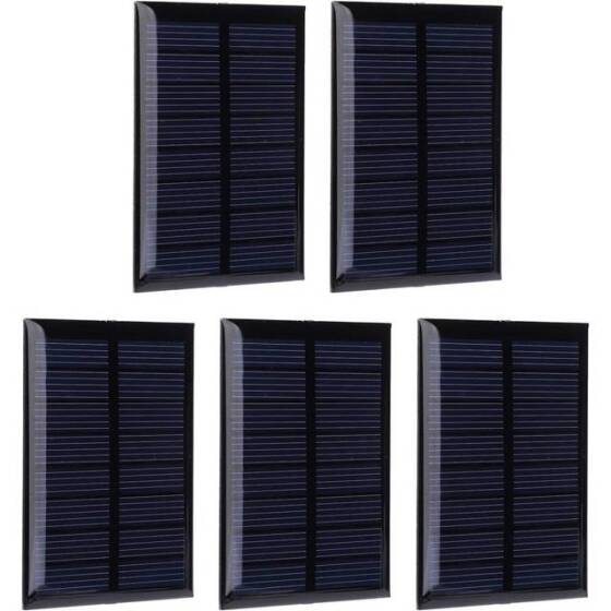 4V 150MA Günel Paneli - Solar Panel - Güneş Pili 15cm Kablolu 60x80mm - 1