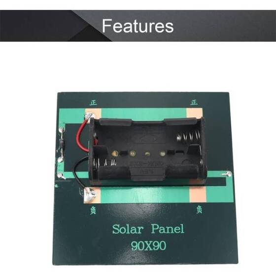 4V 50MA Güneş Paneli 63.5x58.5mm - 2