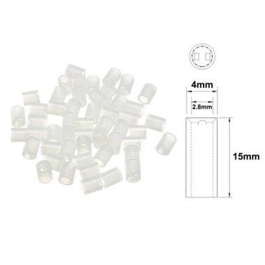 4x15mm Led Distans (Standoff) - Beyaz - Görsu Elektronik