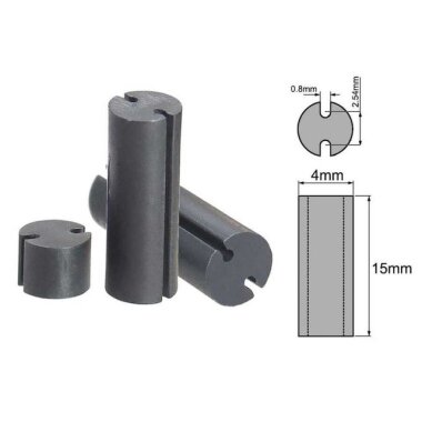 4x15mm Led Distans (Standoff) - Siyah - Görsu Elektronik