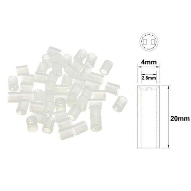 4x20mm Led Distans (Standoff) - Beyaz - Görsu Elektronik