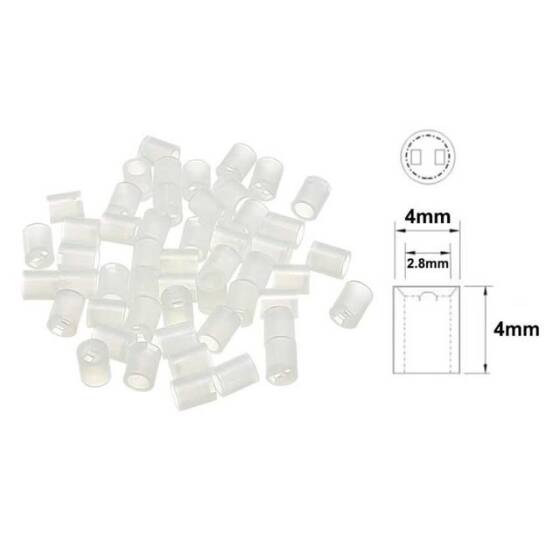 4x4mm Led Distans (Standoff) - Beyaz - 1