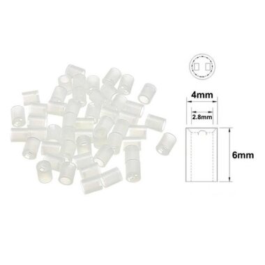4x6mm Led Distans (Standoff) - Beyaz - Görsu Elektronik