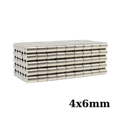 4x6mm Neodyum Güçlü Mıknatıs - Neodim Magnet - Görsu Elektronik