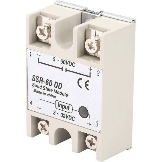 5-200V SSR-60DD Solid State Röle - 3