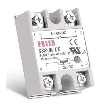 5-60V SSR-80DD Solid State Röle - 2