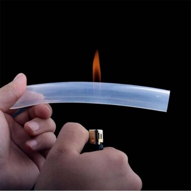 5 Metre Esnek Kauçuk Şeffaf Hortum - Silikon Tüp ID 8mm X 10mm OD - 2