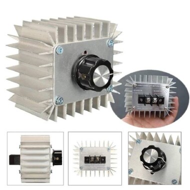 5000W 220V AC Motor Dimmer Hız Kontrol Kartı - 4