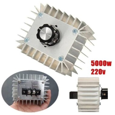 5000W 220V AC Motor Dimmer Hız Kontrol Kartı - 5