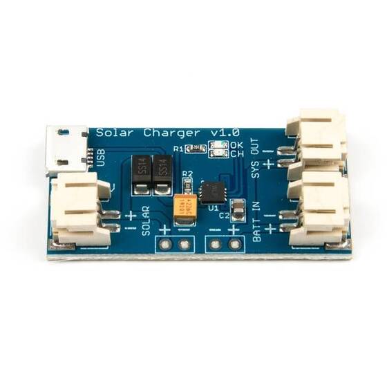 500mA Mini Solar Lipo Şarj Kartı - 9