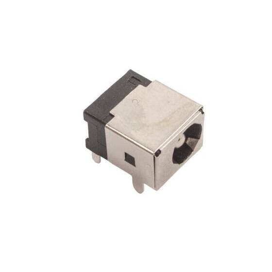 5.5x2.5mm DC Jack Şasesi - Yandan İğne Bacak - 3