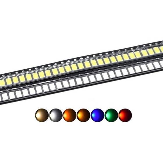 5730 (5630) 0.5W SMD LED Saf Yeşil - 3