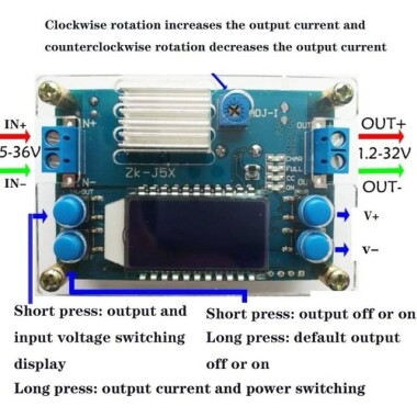5A CNC DC-DC Kademeli Güç Kaynağı Modülü - 3