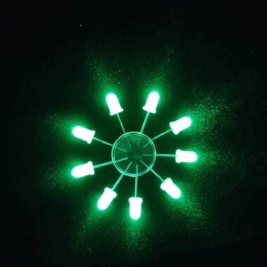 5mm Beyaz Led 18mm Bacaklı - 5