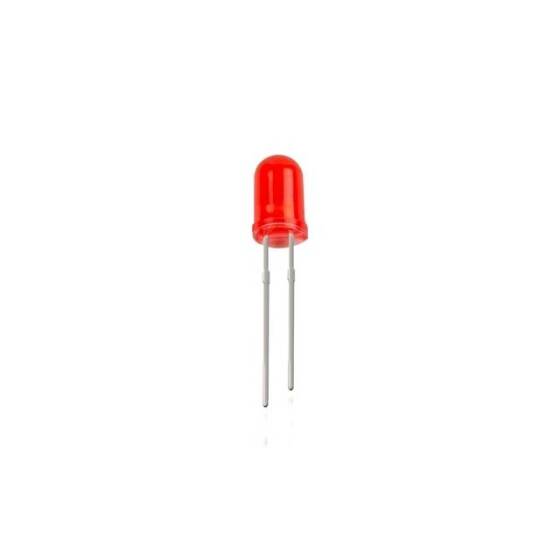 5mm Kırmızı Led 18mm Bacaklı - 6