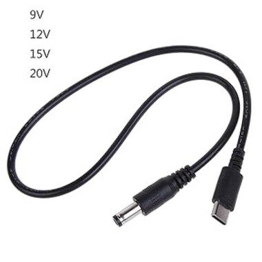 5V 1A - 9V 1A Dönüştürücü USB Booster Kablo 1 Metre 5.5x2.1mm - 2