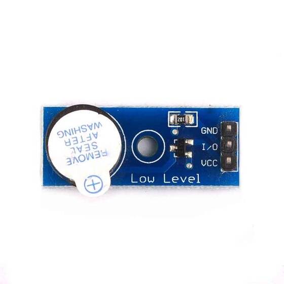 5V Aktif Alarm Buzzer Modülü Düşük Akımlı Mavi - 5