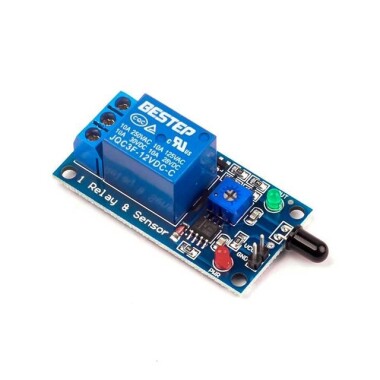 5V Alev Sensör Modülü Röle Modülü Yangın Alarmı - 3