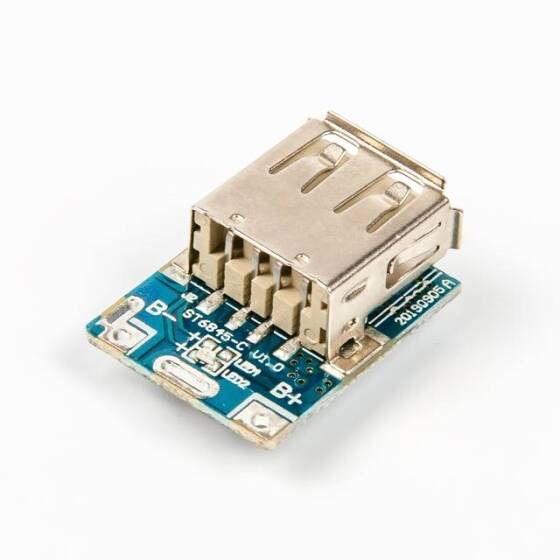 5V Artan Güç Modülü Lityum Pil Şarj Koruma Levhası Güçlendirici Dönüştürücü Led Ekran USB DIY Şarj Cihazı 134N3P - 10