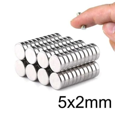 5X2mm Neodyum Güçlü Mıknatıs - Neodim Magnet - Görsu Elektronik