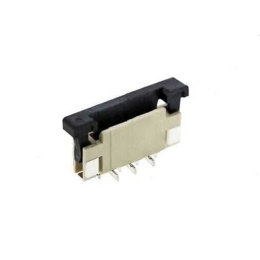 6 Pin SMD Flat Kablo Yuvası 1mm Pin Aralığı - Görsu Elektronik