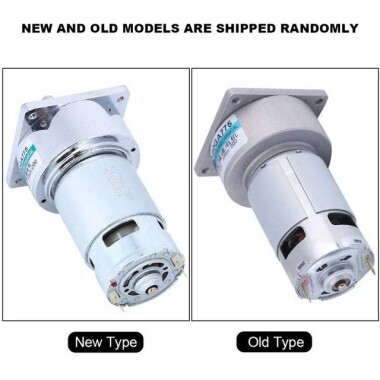 60GA775 DC 12V 30RPM DC Redüktörlü Motor - 4