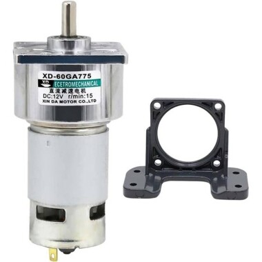 60GA775 DC 24V 15RPM DC Redüktörlü Motor - 3