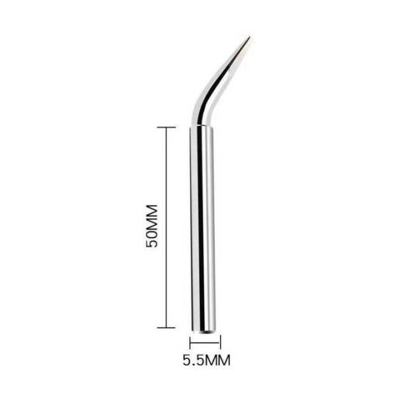 60W Curved BB Tip Havya Ucu - Silver - 2