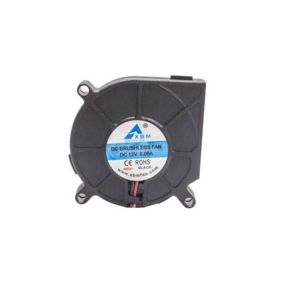 60X60X15mm 12V 0.06A 2P Salyangoz Fan - 1