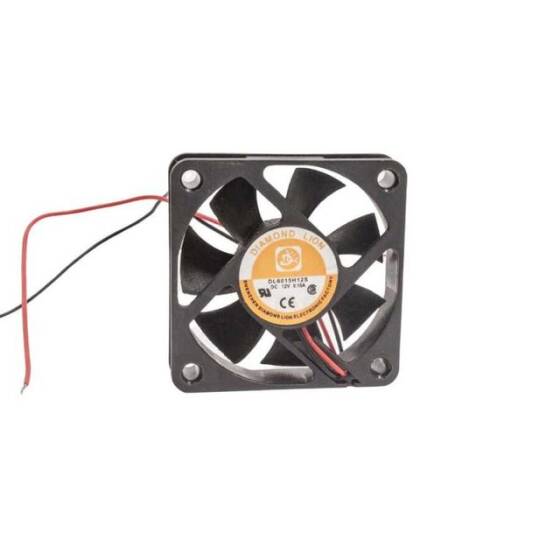 60x60x15mm 12V 0.15A Fan 2 Kablolu - 1