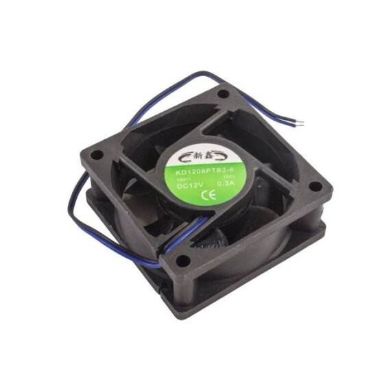 60x60x25mm 12V Fan 2 Kablolu - 1