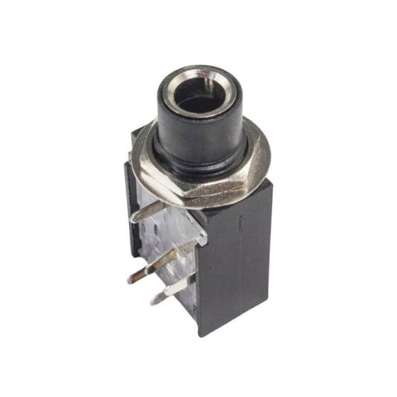 6.3mm Stereo Jack Dişi - PCB Tip - 2